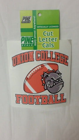 UC Football Window Sticker