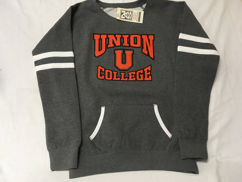 Dark Heather Union College Sweatshirt