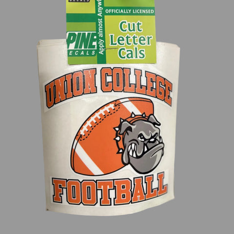 UC Football Window Sticker