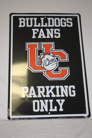 Bulldog Parking Sign