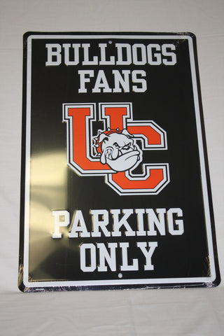 Bulldog Parking Sign