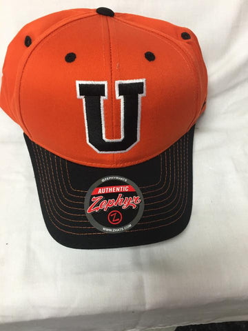 Orange & Black U Z-Hat