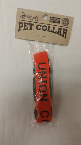 Orange UC Dog Collar 32"