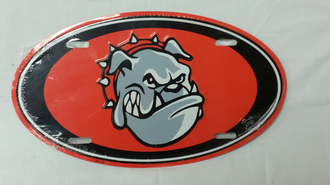 Orange Union College Oval License Plate