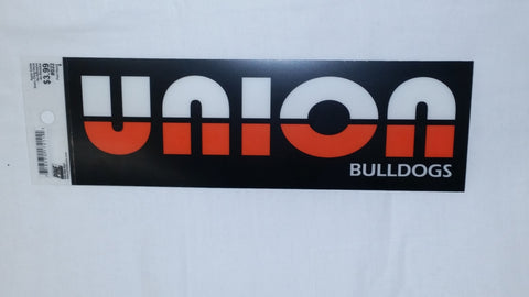 Black Union Bulldogs Cling