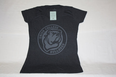 Men's Tri-Blend Graphite Large Circle Logo