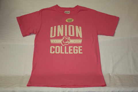 Pink Pigment Dye Union College Tee