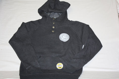 Heather Charcoal Outback Hoodie w/ Circle Logo