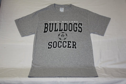 Gray Union College Bulldogs Soccer Tee