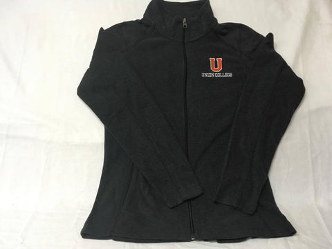 Black Ladies Micro Fleece Jacket