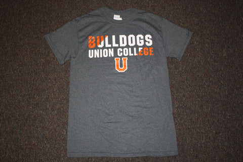 Dark Charcoal Heather Union College Tee