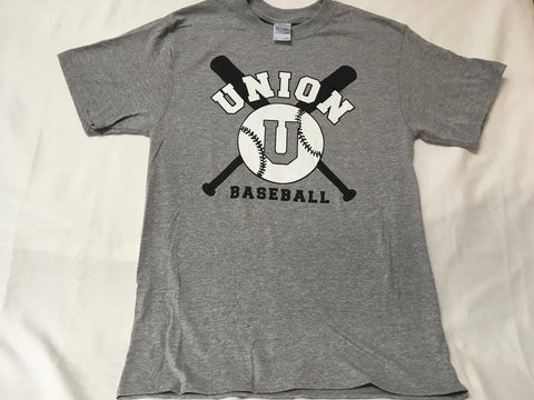 Gray Center Field Tee