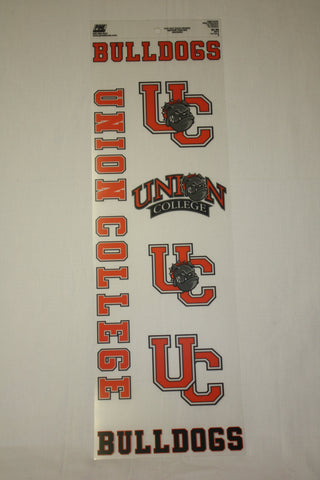 Set of 7 UC Bulldog Cling