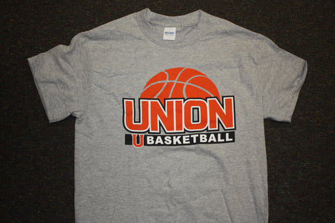 Gray Union U Basketball Tee