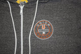 Graphite Snow Heather Zip Hood