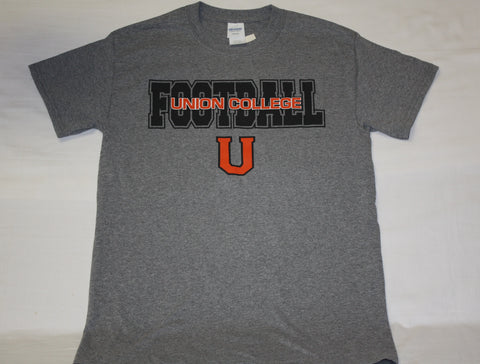 Union College Name Drop Football Tee