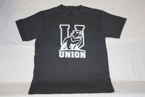 Heather Charcoal Gray "U" Bulldog Logo Tee