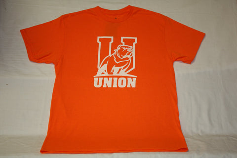 Safety Orange "U" Logo Bulldog Tee