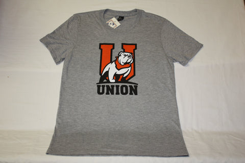 Heather Grey "U" Bulldog Logo Tee