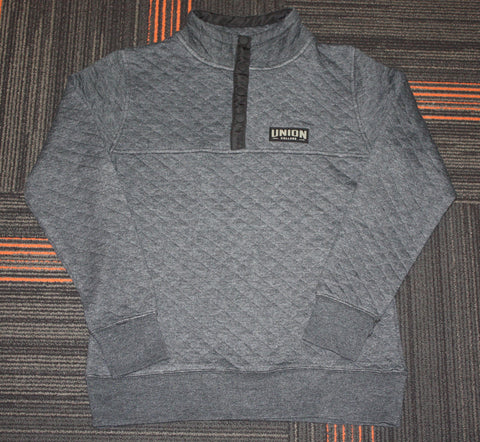 Emily Quilted Snap Pullover