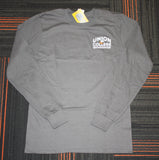 Charcoal Gray Distressed Union College LST