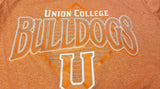 Heather Sport Orange Union Bulldogs U Tee