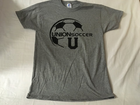 Gray Soccer Oxford Tee