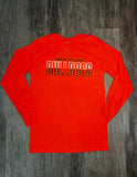 Orange Bulldog Long Sleeve
