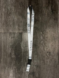 Gray Reversible Bulldog Lanyard